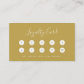 ロゴの編集可能な色を縁ど追加する ロイヤリティカード (裏面)