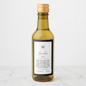 ロゴの編集可能カラー縁ど製品ラベルの追加 ワインラベル (正面)