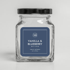 ロゴの色の製品カスタムラベルをモダン追加する スクエアシール