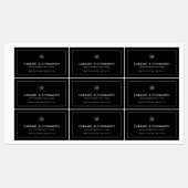 ロゴの色の製品カスタムラベルをモダン追加する ラベル (シート)