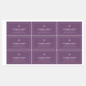 ロゴの色の製品カスタムラベルをモダン追加する ラベル (シート)