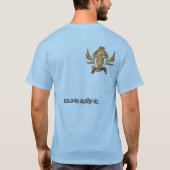 ロゴの赤、www.timapparel.com tシャツ (裏面)