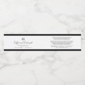 ロゴの追加の編集可能な色の原料の製品ラベル ペットボトルラベル (シングルラベル)