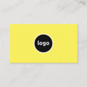 ロゴの追加カスタムプロフェッショナル名刺 名刺 (正面)