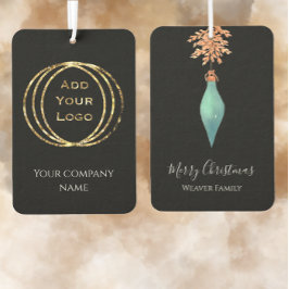 ロゴの追加カスタムプロモーションのクリスマスプレゼント カーエアーフレッシュナー