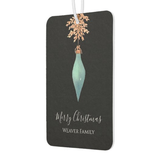 ロゴの追加カスタムプロモーションのクリスマスプレゼント カーエアーフレッシュナー (左)