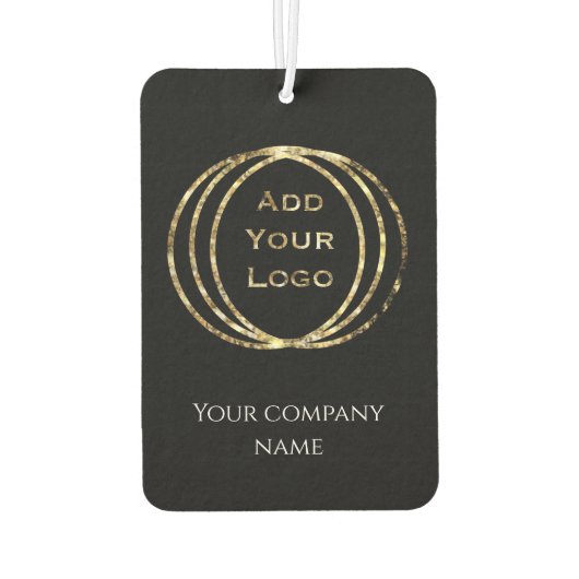 ロゴの追加カスタムプロモーションのクリスマスプレゼント カーエアーフレッシュナー (裏面)