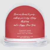 ロゴの追加カスタム文字クリスマスツリー顧客 (裏面)