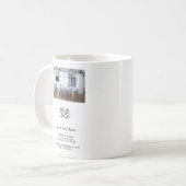 ロゴの追加カスタム文字会社プロモーション写真 コーヒーマグカップ (正面左)