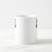 ロゴの追加カスタム文字会社プロモーション写真 コーヒーマグカップ (中央)