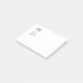 ロゴの追加カスタム文字会社プロモーション ポストイット (アングル)