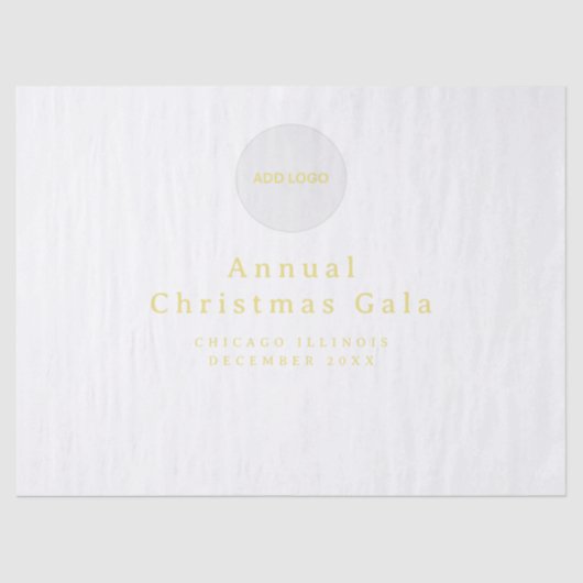 ロゴの追加カスタム文字 薄葉紙 (正面)