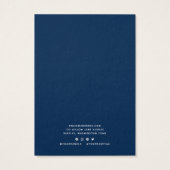 ロゴの追加カスタム縁どカラーイヤリングディスプレイカード (裏面)