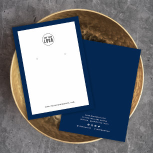 ロゴの追加カスタム縁どカラーイヤリングディスプレイカード