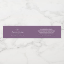 ロゴの追加カスタム色の原料の製品ラベル ペットボトルラベル