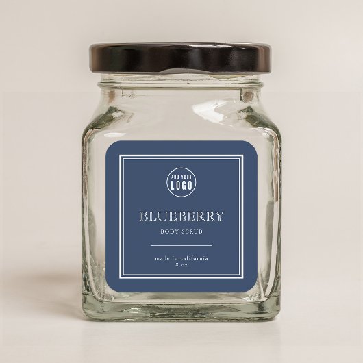 ロゴの追加クラシックカスタム製品の色 スクエアシール