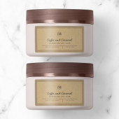 ロゴの追加グレースクリプトラインクラフト製品ラベル ラベル