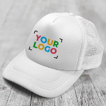 ロゴの追加シンプルBusiness Promotive White キャップ<br><div class="desc">これらのトラックカスタムカー帽子でブランドを宣伝！ビジネス、チーム、イベント、景品に最適。ロゴをアップロードするだけで、プロフェッショナルや思い出に残るブランド品を購入できる。これらの高品質トラック帽は快適でスタイリッシュある。今日はカスタムの帽子を注文！</div>