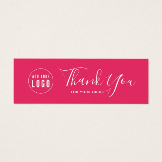 ロゴの追加ソーシャルメディア感謝の編集可能な色 (正面)