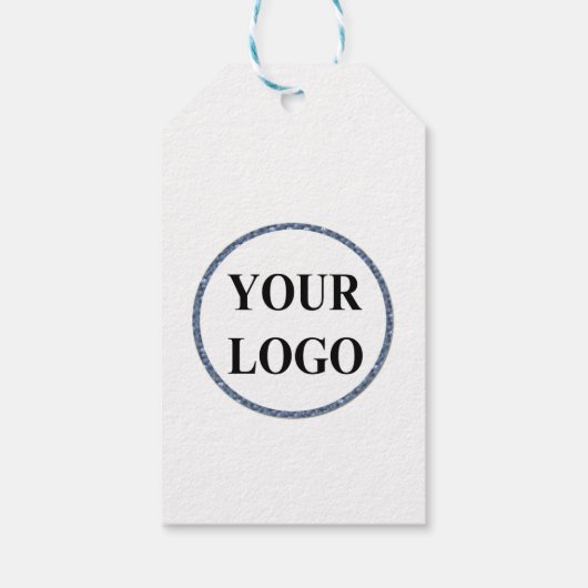 ロゴの追加バチェロレッテメッセージカードパーティー ギフトタグ (裏面)