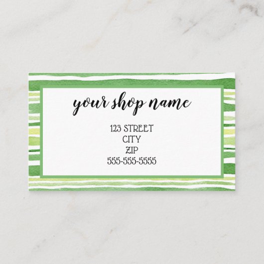 ロゴの追加ビジネスギフト証明書のマーケティング 名刺 (裏面)