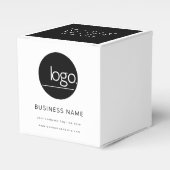 ロゴの追加ビジネス小売用途&原料製品 フェイバーボックス (正面サイド)