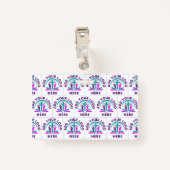 ロゴの追加ビジネス教会 バッジ (裏面クリップ)