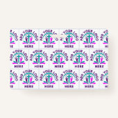 ロゴの追加ビジネス教会 バッジ (裏面)