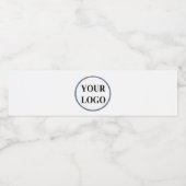 ロゴの追加ブライダルウェディングシャワーエレガントシンボルや象徴 ペットボトルラベル (シングルラベル)