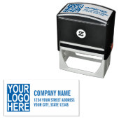 ロゴの追加差出人住所 セルフインキングスタンプ (インサイチュ)