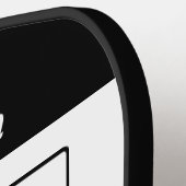 ロゴの追加文字会社名 ピックルボールラケット (左詳細)