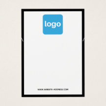 ロゴの追加白黒ネックレスディスプレイホルダー