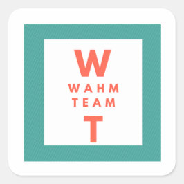 ロゴの追加 スクエアシール