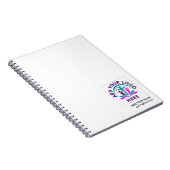 ロゴの追加 |ビジネスチャーチ商品 ノートブック (右側)