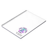 ロゴの追加 |ビジネスチャーチ商品 ノートブック (左側)