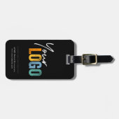 ロゴの追加 ラゲッジタグ (正面横)