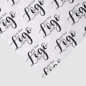 ロゴの追加 薄葉紙 (詳細)