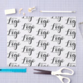 ロゴの追加 薄葉紙 (クラフト)