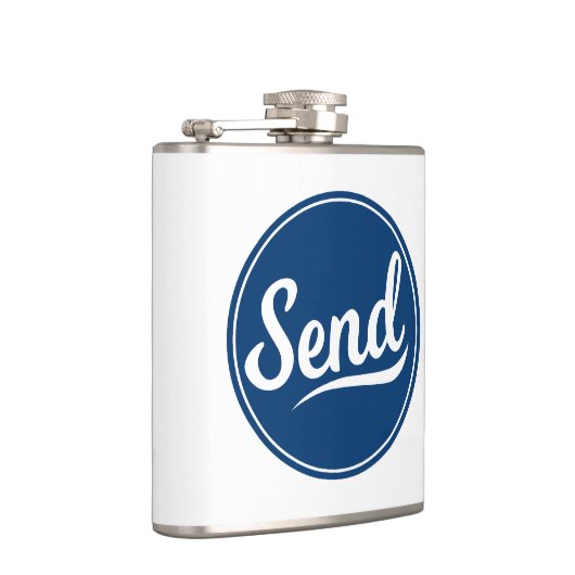 ロゴの送信 フラスク (右)