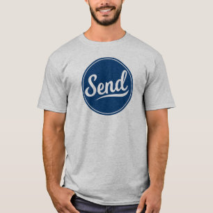 ロゴの送信 Tシャツ