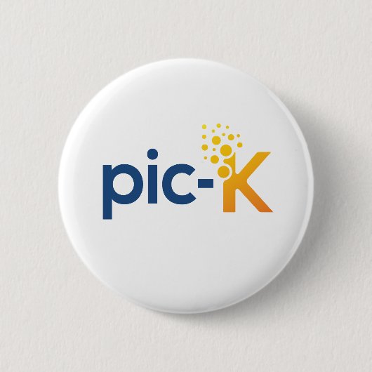 ロゴの選択ボタン 缶バッジ (正面)