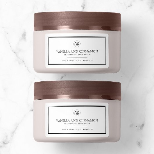 ロゴの黒いクラシック製品ラ縁どベルの追加 ラベル