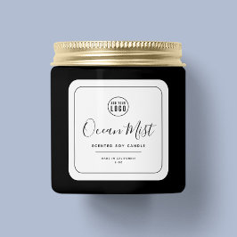 ロゴの黒い製品ラ縁どベルを追加 スクエアシール