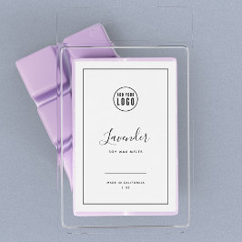 ロゴの黒い製品ラ縁どベルを追加 ワインラベル