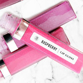 ロゴの黒線の製品ラベルを追加する ラベル