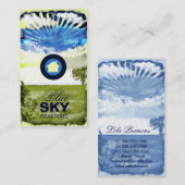 ロゴのGC |の青空の名刺 名刺 (正面/裏面)