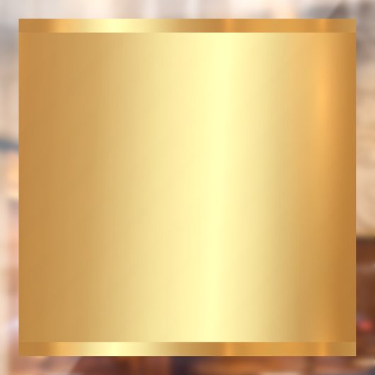 ロゴのQRコードテキスト ゴールド ブランク背景 ウィンドウサイン (シート2)