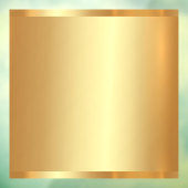 ロゴのQRコードテキスト ゴールド ブランク背景 ウィンドウサイン (シート3)