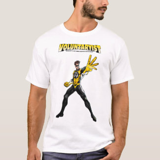 ロゴのVoluntaryistの喜劇的なティー Tシャツ