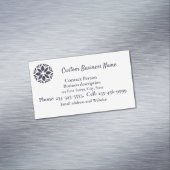 ロゴはこちらカスタマイズまたはMedallion Business Car マグネット名刺 (インサイチュ)